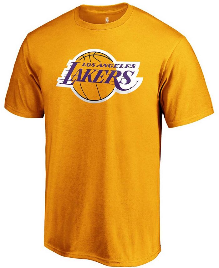 Fanatics Men's Lebron James Gold Los Angeles Lakers Team Playmaker Name ...