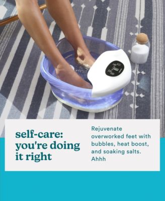BubbleSpa + Epsom Salt Heated Foot Bath