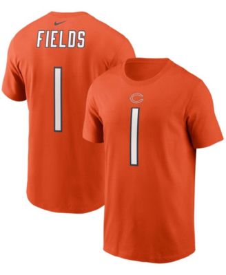 Youth Nike Justin Fields Orange Chicago Bears Game Jersey, XL