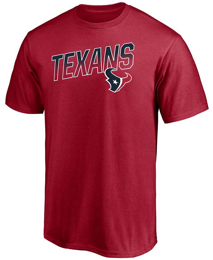 Fanatics Men's Red Houston Texans Tough Win T-shirt - Macy's