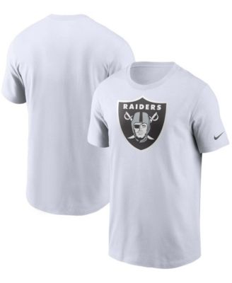 Men's White Las Vegas Raiders Primary Logo T-shirt