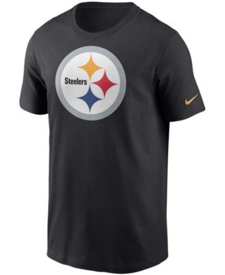 Men's Black Pittsburgh Steelers Primary Logo T-shirt