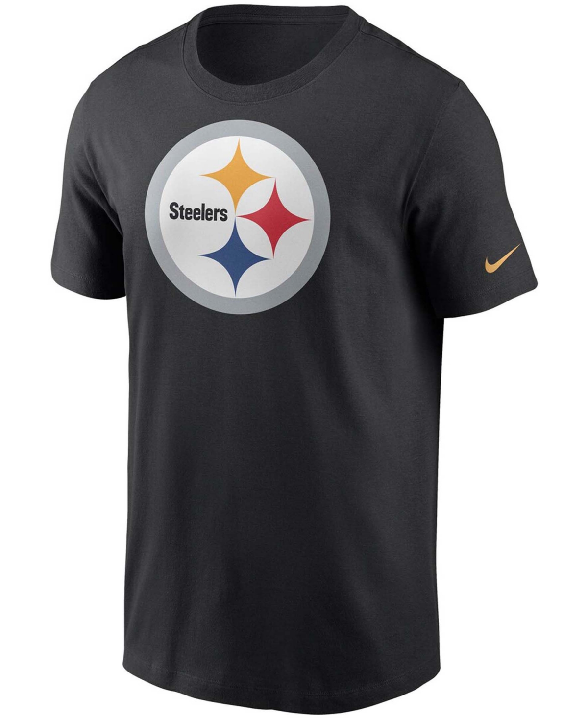 Men'sPittsburgh Steelers Primary Logo T-shirt - Black