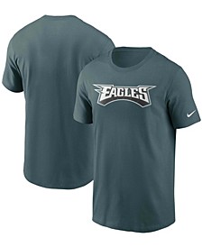 Men's Midnight Green Philadelphia Eagles Team Wordmark T-shirt