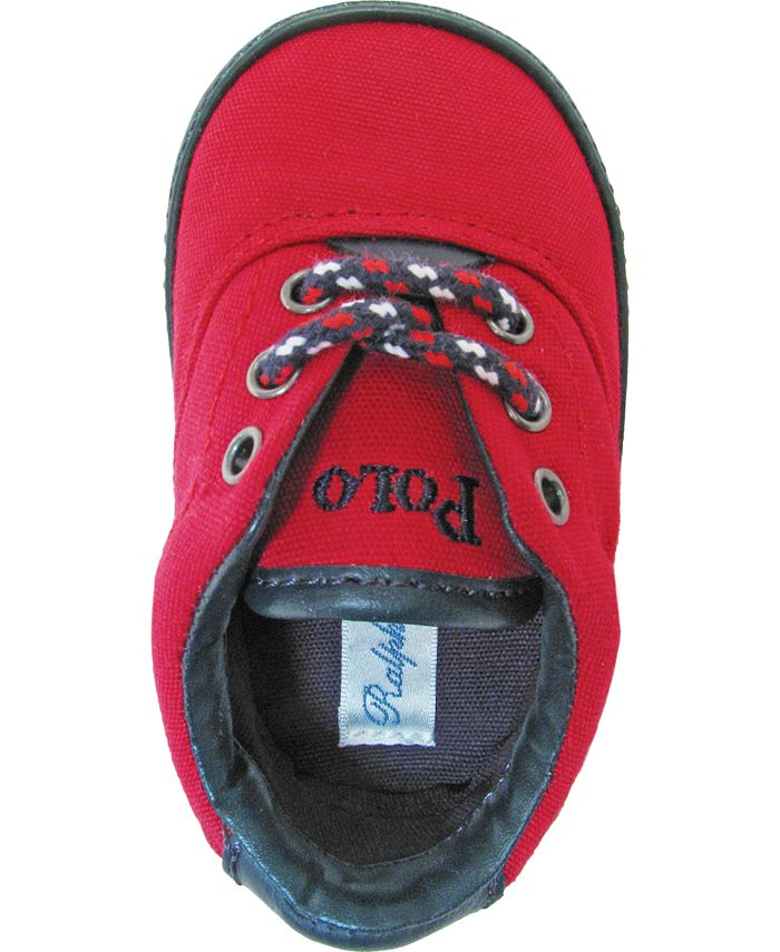 Polo Ralph Lauren Baby Boys' Layette Vaughn Crib Shoes from Finish Line