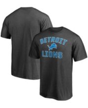 Detroit Lions 47 Brand Men's Gray Franklin T-Shirt Tee - Medium