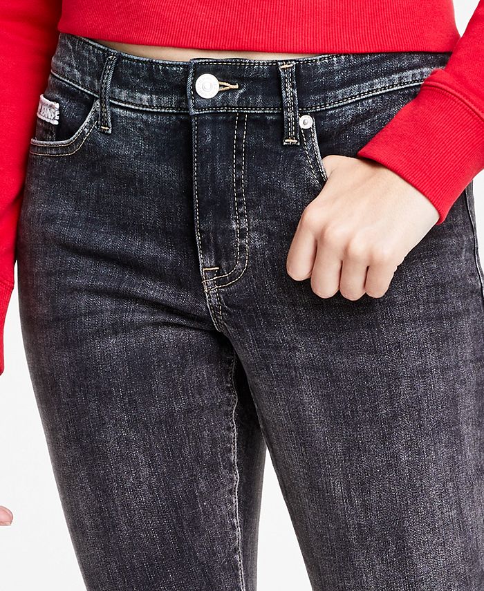 Tommy Jeans Cuffed Skinny Jeans Macy's