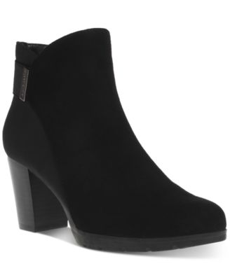 anne klein boots black