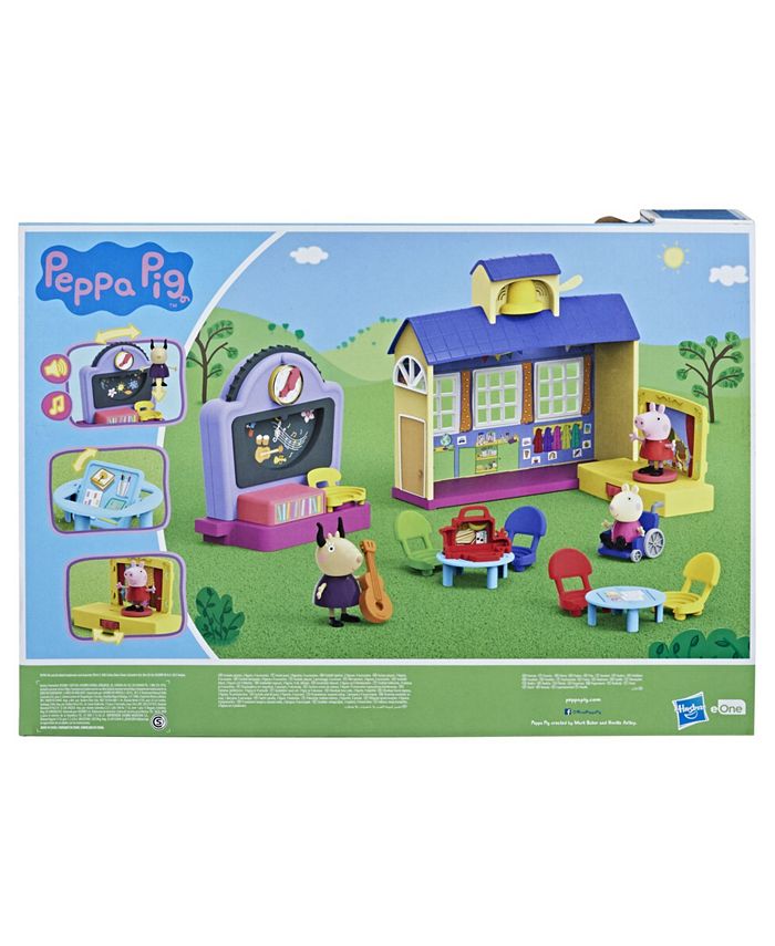 Peppa Pig Pep School House Set, 12 Piece - Macy's