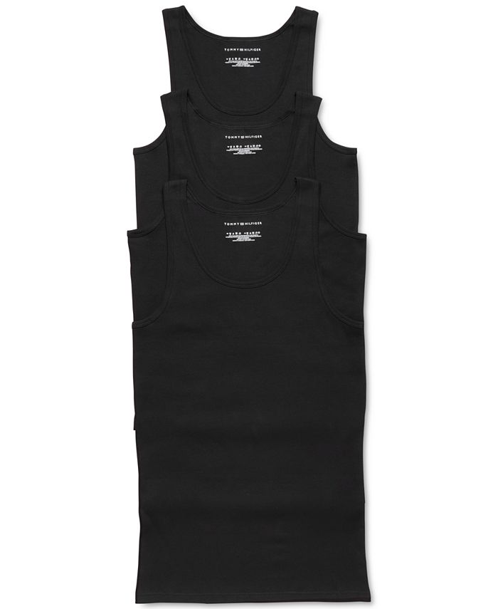 Optimistisk charter Ultimate Tommy Hilfiger Men's Three-Pack Cotton Classics Tank Top Shirts - Macy's