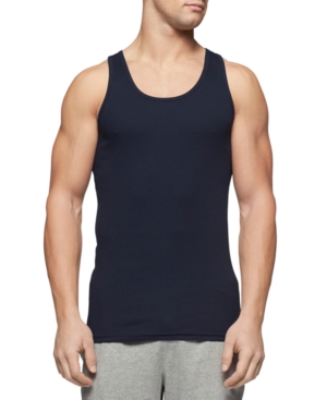 Tommy Hilfiger Men's Three-pack Cotton Classics Tank Top Shirts In Black
