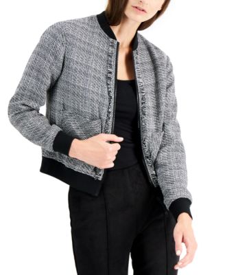 anne klein boucle jacket