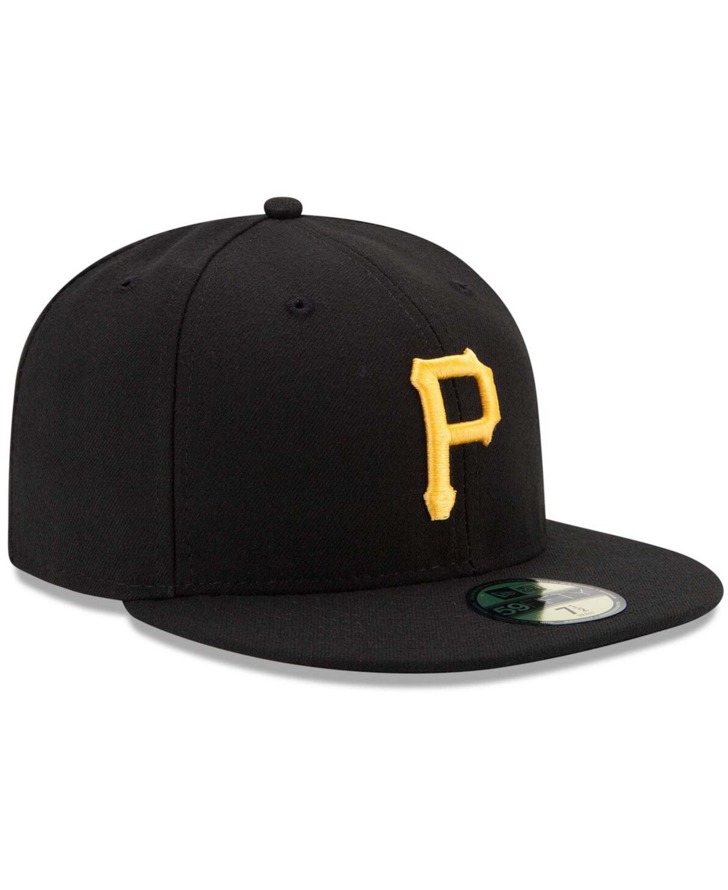 Мужская кепка New Era Pittsburgh Pirates Game Authentic Collection On-Field 59FIFTY Fitted — фото 3
