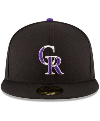 Men's Colorado Rockies Authentic Collection On Field 59FIFTY Structured Hat