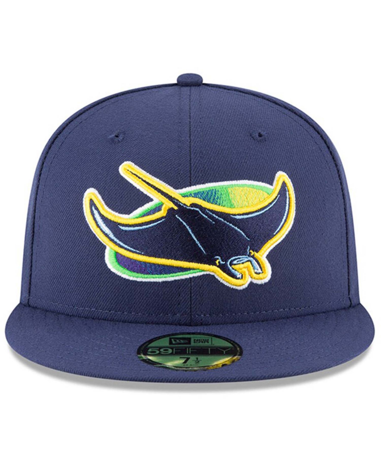 Men's Tampa Bay Rays Alternate Authentic Collection On-Field 59FIFTY Fitted Hat