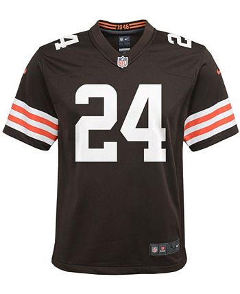 Women's Nike Nick Chubb Gray Cleveland Browns Atmosphere Fashion Game Jersey