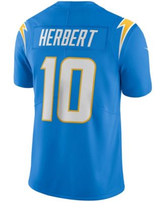 Men's Justin Herbert Los Angeles Chargers Vapor Limited Jersey