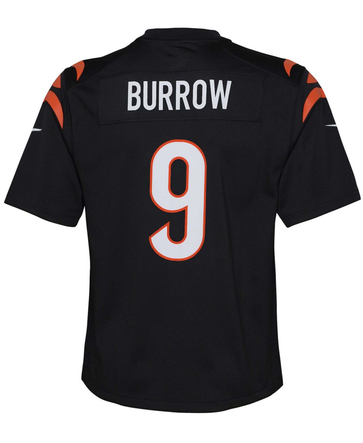 Big Boys and Girls Joe Burrow Cincinnati Bengals Game Jersey