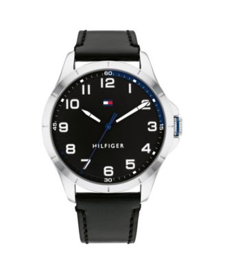 tommy hilfiger watch mens black