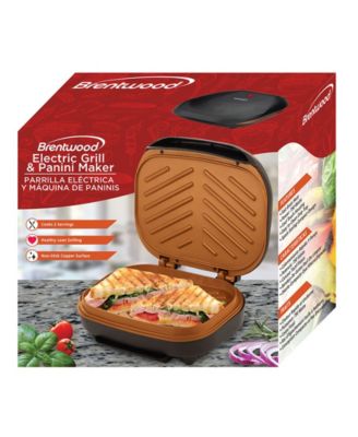 brentwood electric grill and panini maker