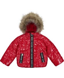 Big Girls High Shine Puffer Jacket