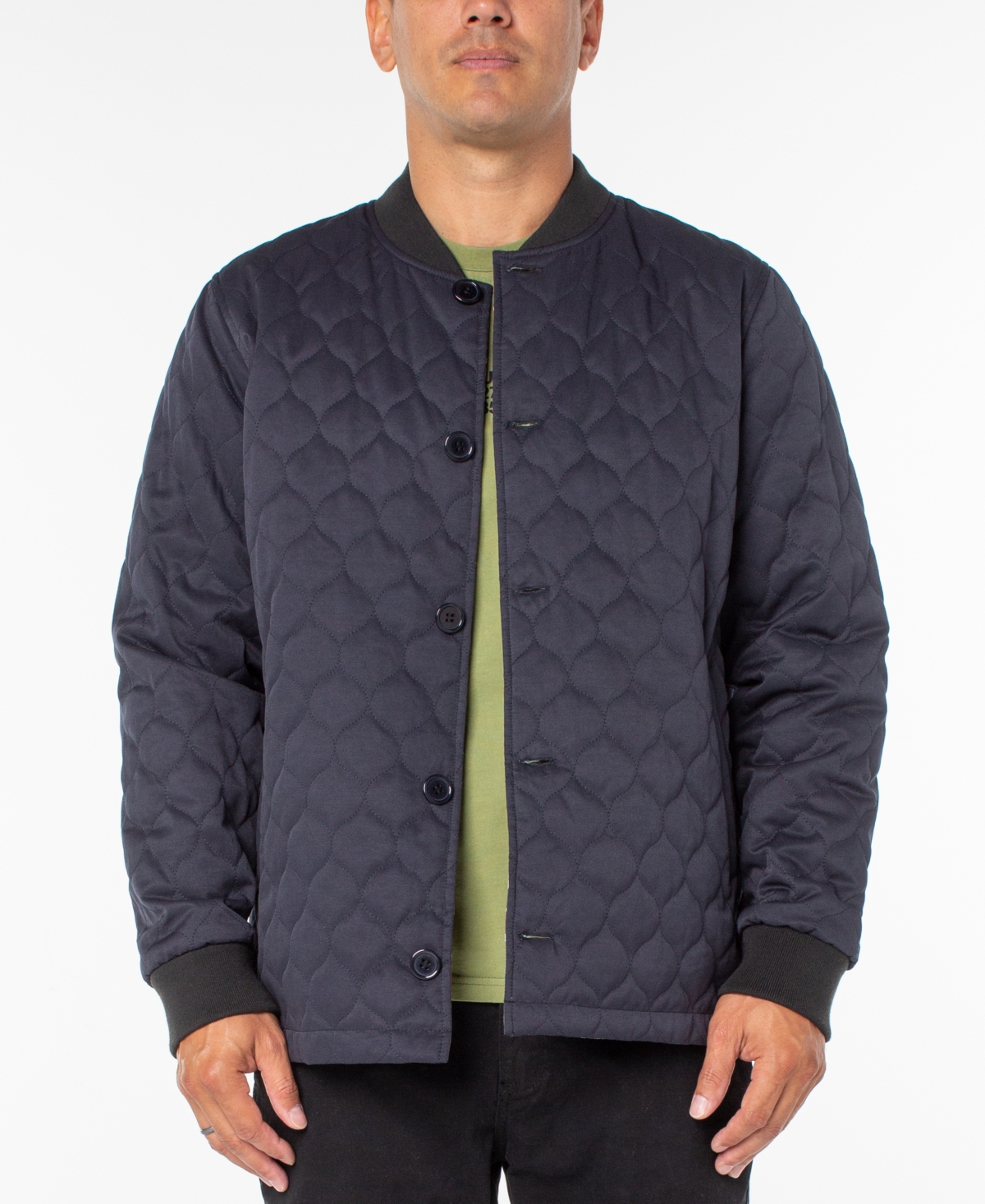 Sanctuary Men s Lightweight Reversible Quilted Bomber Jacket