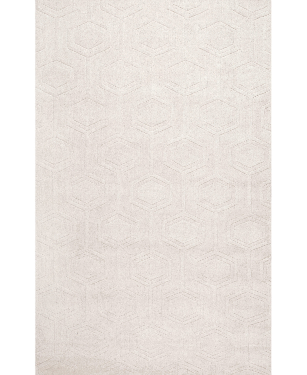 nuLoom Chelsea RUCS03B 8'6in x 11'6in Area Rug - Ivory