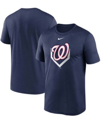 Nike Men's Washington Nationals Gray Icon Legend Performance T-Shirt