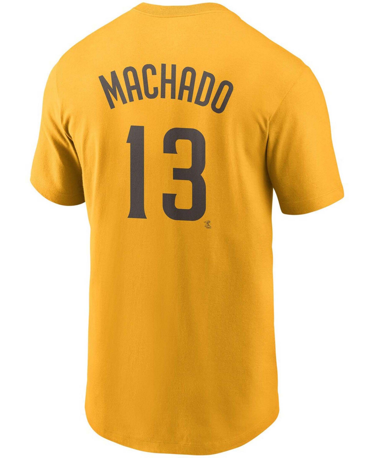 Men's Manny MachadoSan Diego Padres Name Number T-shirt - Gold