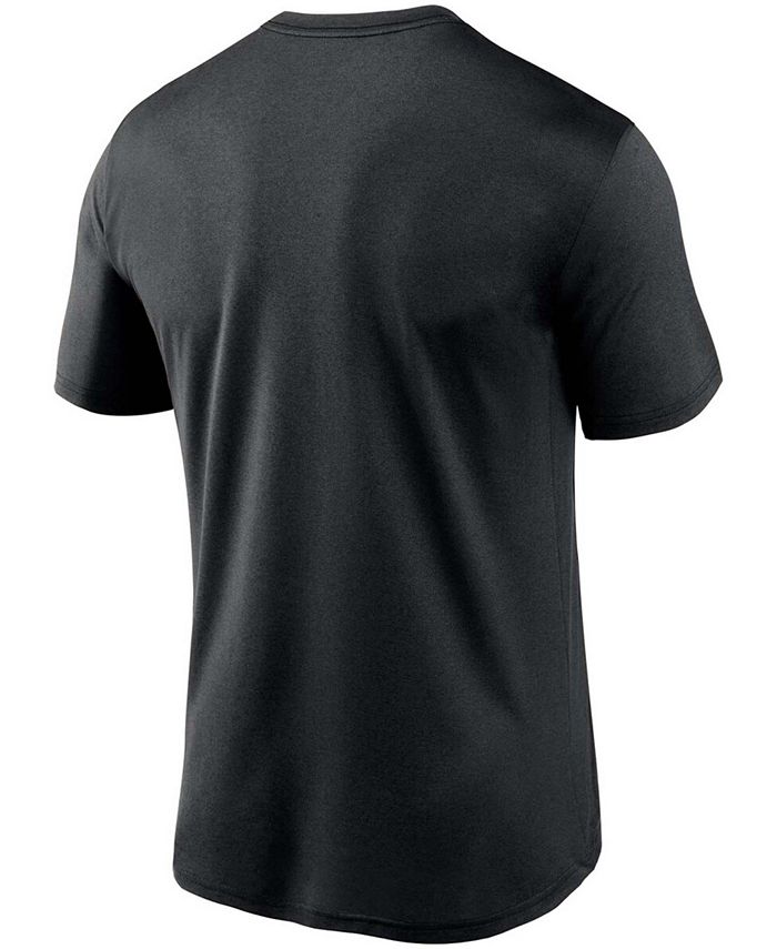 Nike Men's Black Cincinnati Reds Large Logo Legend Performance T-shirt ...