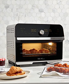 Omni Plus 20-QT Air Fryer Toaster Oven Combo, 10-in-1, Rotisserie Oven, Convection Oven, Dehydrator, Roaster, Reheater, Fits a 12" Pizza, Free App with Over 1900 Recipes, Stainless Steel