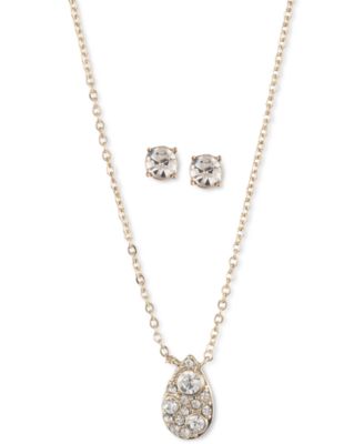 givenchy necklace and earring set