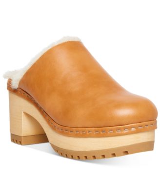 Madden Girl - Forte-F Wooden Platform Clog Pumps
