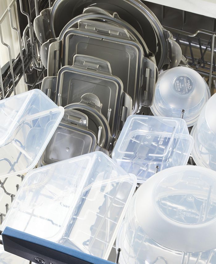 Rachael Ray Stacking 10-Pc. Square Food Storage Container Set - Macy's