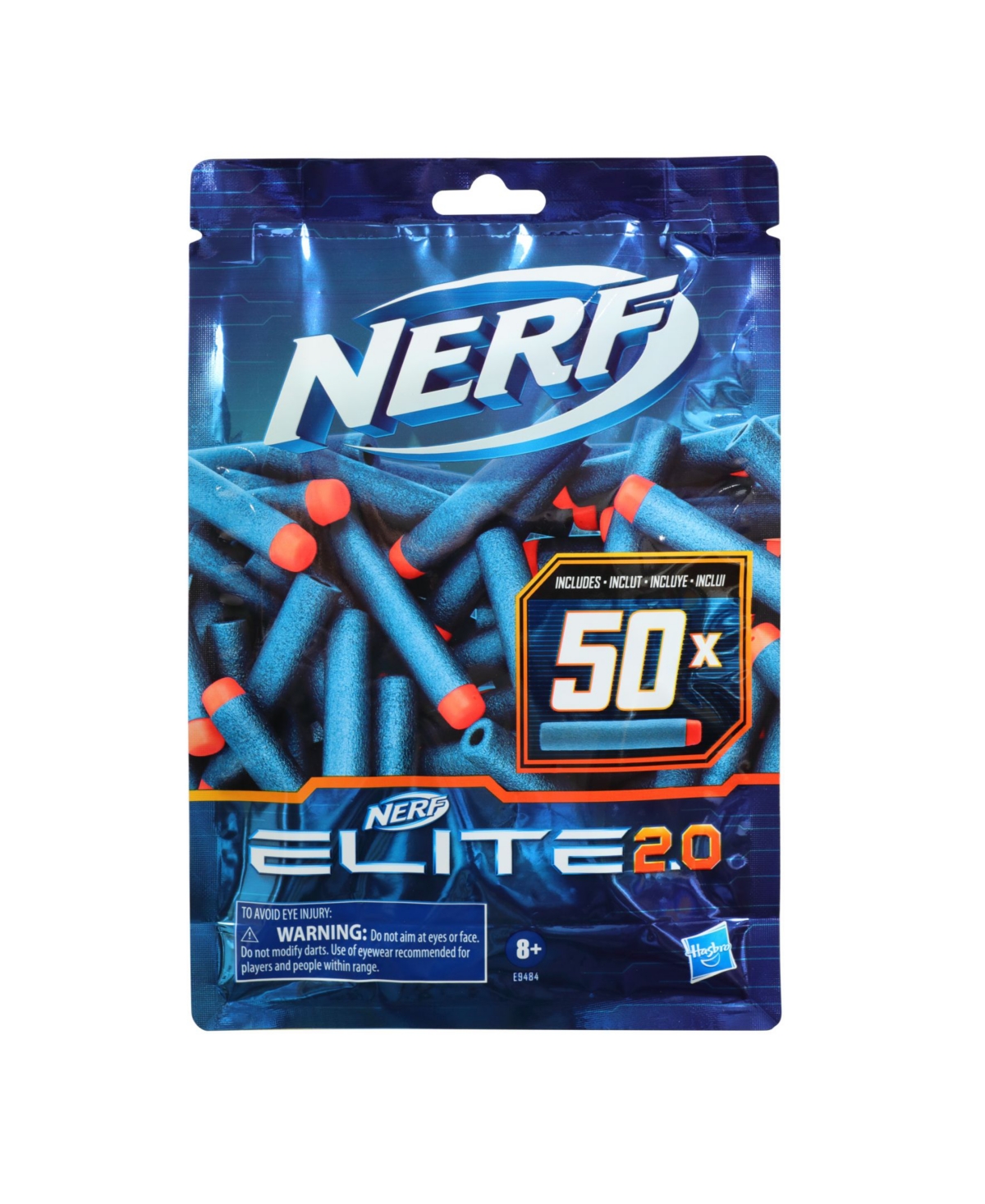 Shop Nerf Elite 2.0 50-dart Refill Pack Blaster In Multi