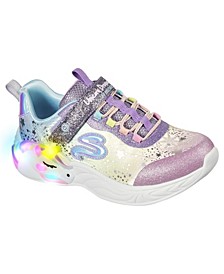 Little Girls S-Lights: Unicorn Dreams Stay-Put Casual Sneakers from Finish Line