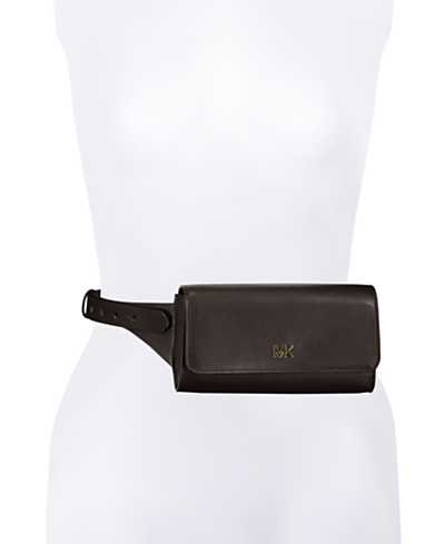Michael Kors Saffiano Leather Logo Belt Bag