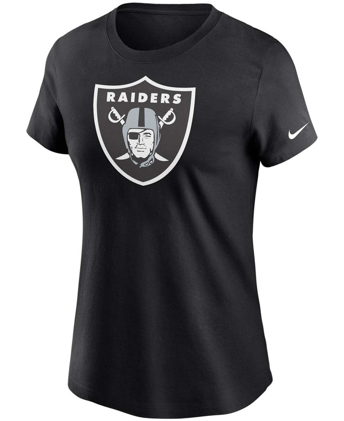 Women'sLas Vegas Raiders Logo Essential T-shirt - Black