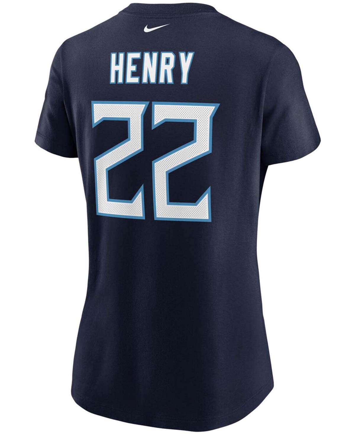 Women's Derrick HenryTennessee Titans Player Name Number T-shirt - Navy