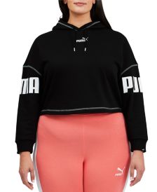 Plus Size Logo Hoodie 