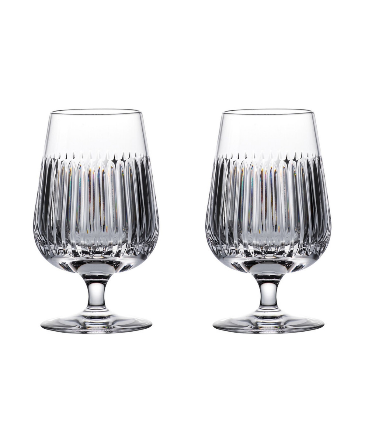 Waterford Connoisseur Aras 8.5oz Rum Snifter Tasting Cap, Set Of 2 In Clear