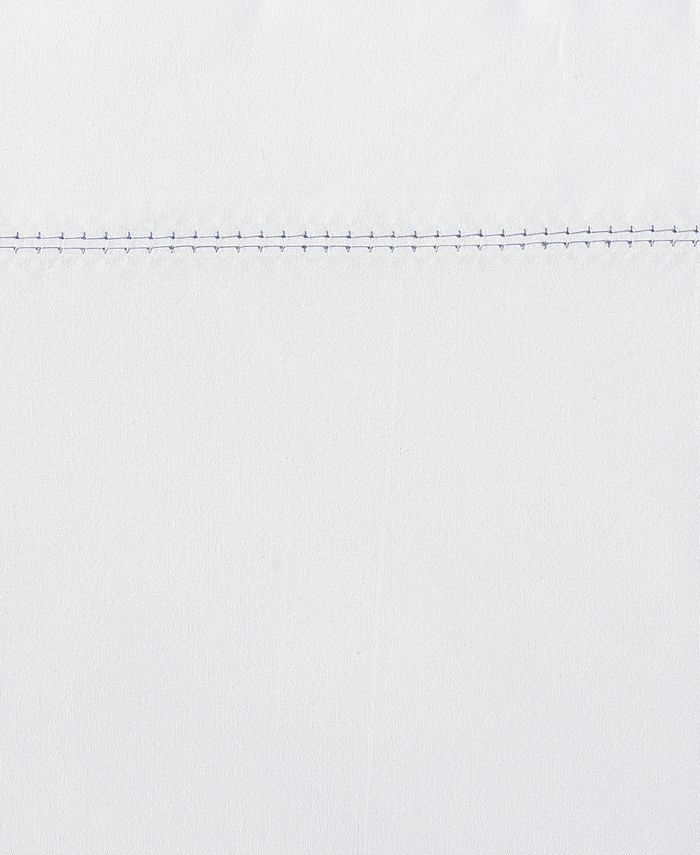Vera Wang Solid Cotton Percale 4 Piece Sheet Set, King Macy's