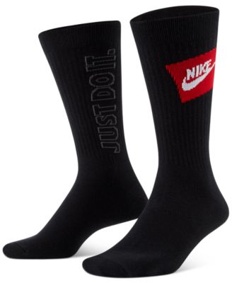 black nike socks ankle