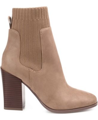 Women's Adalia Knit Block Heel Booties