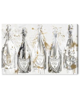 Party of Light with Champagne Fashion and Glam Wall Art, 15" x 10"