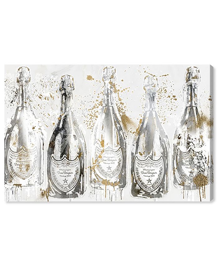 Oliver Gal Party of Light with Champagne Fashion and Glam Wall Art