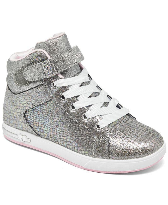 Skechers Little Girls Street - Shoutouts 2.0 Style Summits Stay-Put Closure  High Top Casual Sneakers from Finish Line - Macy's