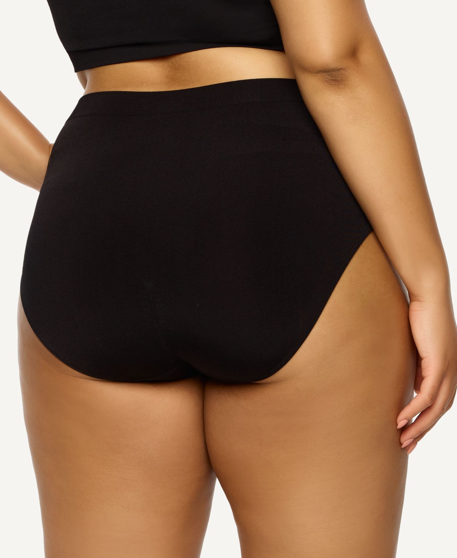 Plus Size Body Smooth Seamless Brief Panty