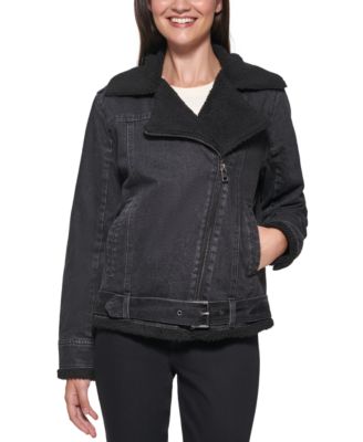 calvin klein sherpa jacket