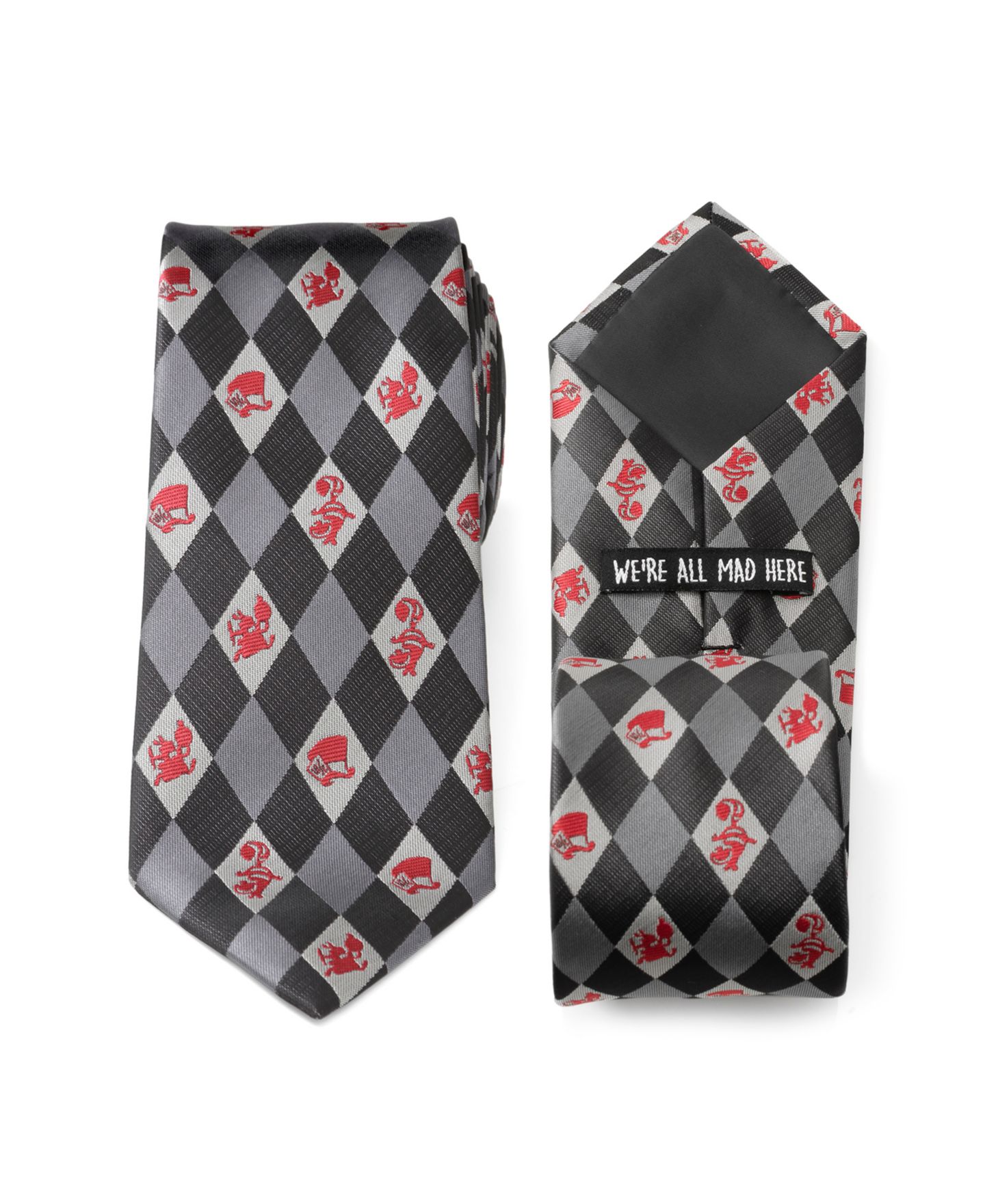Мужской галстук Disney Alice in Wonderland Tie — фото 7